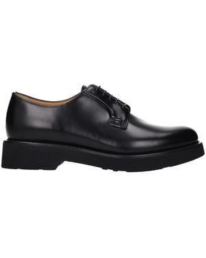 Church's Leather Oxfords And Derbies Shoe - Black