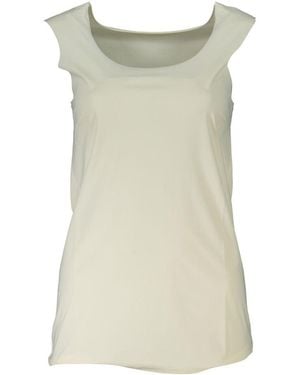 Patrizia Pepe Sleeveless Top Round Neck - Green
