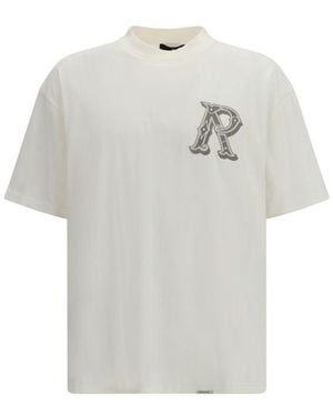 Represent White Cotton T