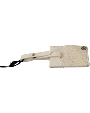 Gianfranco Ferré Elegant Leather Keychain - Black