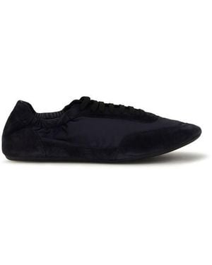 Prada Blue Rubber Athletic Sneakers