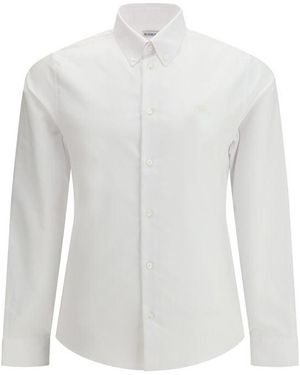 Burberry White Cotton Shirt