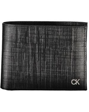 Calvin Klein Leather Wallet - Black