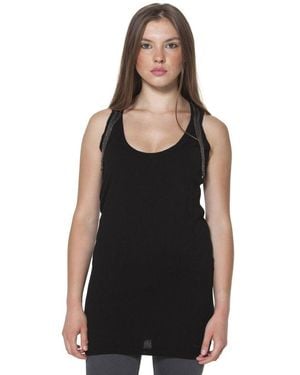 Fred Perry Polyester Tops & T-Shirt - Black