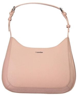 Calvin Klein Polyester Handbag - Pink