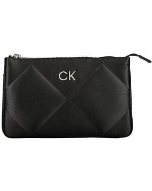 Calvin Klein Black Polyester Shoulder Bag