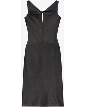 Givenchy Black Fibres Casual Dress