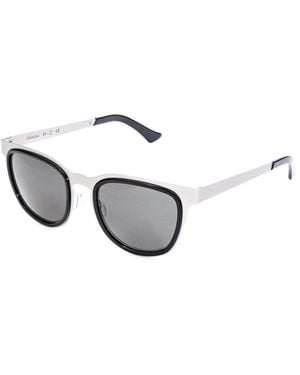Lgr Gray Stainless Steel Sunglasses - Metallic