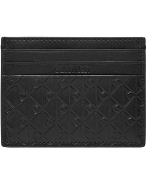 Calvin Klein Black Leather Cardholder
