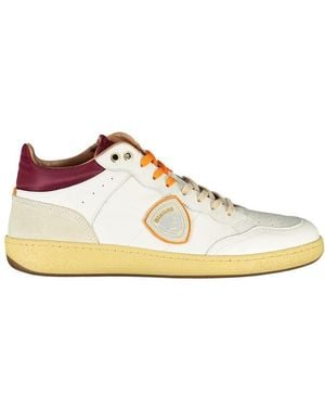 Blauer Sleek Sneakers With Contrast Accents - Multicolor