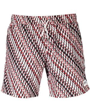 KARL LAGERFELD Polyester Swim Boxer - Red