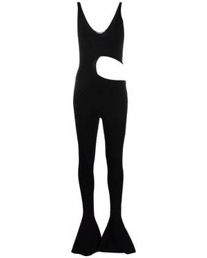 Stella McCartney Cut Out Jumpsuit - Black