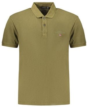 Napapijri Verde Cotton Men's Polo - Green