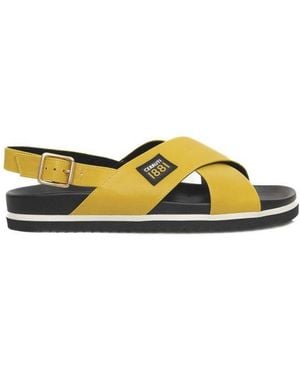 Cerruti 1881 Yellow Calfskin Sandal