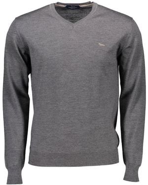 Harmont & Blaine Grey Wool Jumper