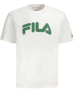 Fila Logo Tee Short Sleeve Tee - White