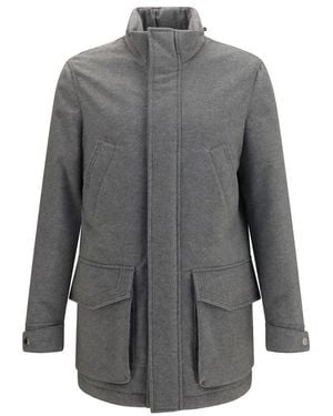 Brunello Cucinelli Grey Cashmere Full