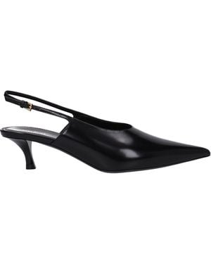 Givenchy Black Leather Sandal