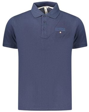 Accademia Militare Blue Cotton Men's Polo Shirt