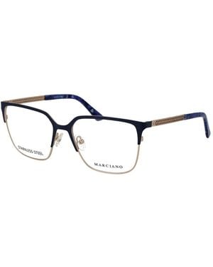 MARCIANO BY GUESS Blue Metal Glasses (frames)