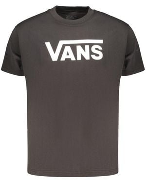 Vans Black Cotton Men T