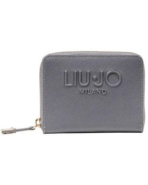 Liu Jo Grey Polyethylene Wallet