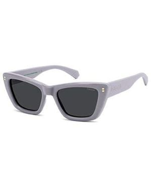 Polaroid Purple Polycarbonate Sunglasses - Multicolour