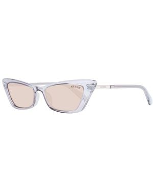 Guess Purple Plastic Sunglasses - White