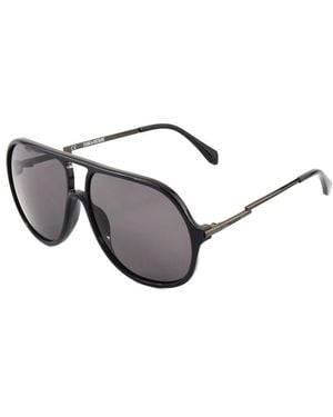 Zadig & Voltaire Black Acetate Sunglasses - Grey