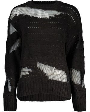 Guess Black Acrylic Jumper