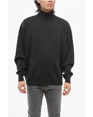 Fear Of God Turtleneck Virgin Wool Pullover - Black
