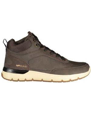 Gas Brown Polyurethane Men's Boot