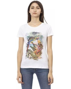 TRUSSARDI ACTION White Cotton T