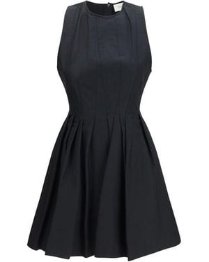Max Mara Black Cotton Casual Dress