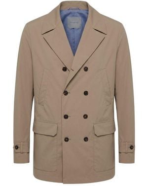 Malo Brown Cotton Men's Jacket
