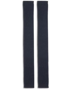 Sa Su Phi Silk And Cashmere Gloves - Blue