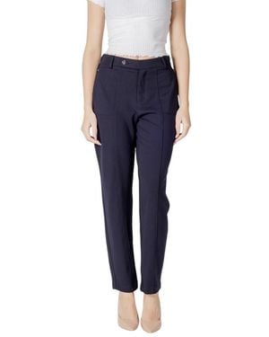 Street One Blue Viscose Jeans & Pant
