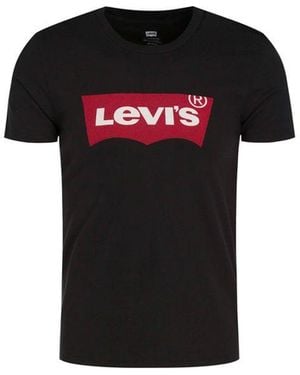 Levi's Black Cotton T