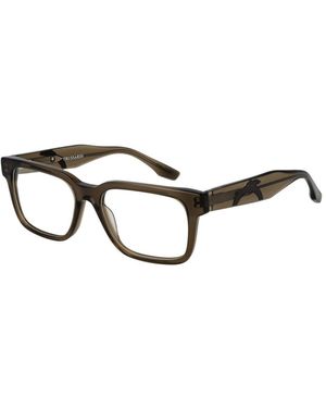 Trussardi Brown Acetate Glasses (frames) - Black