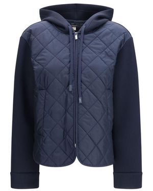 Max Mara Blue Polyester Sweatshirt