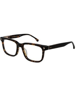Lozza Brown Cellulose Acetate Glasses (frames) - Black