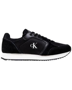 Calvin Klein Black Polyamide Athletic Trainers
