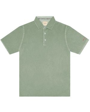 Tramarossa Green Cotton Polo Shirt