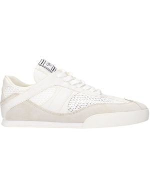 Chloé White Fabric Low Tops
