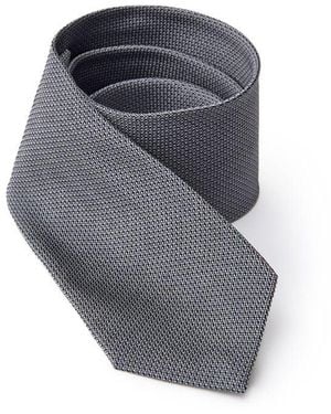 Jil Sander Grey Silk Tie