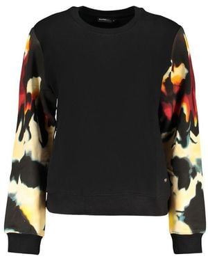 Desigual Black Cotton 's Sweatshirt