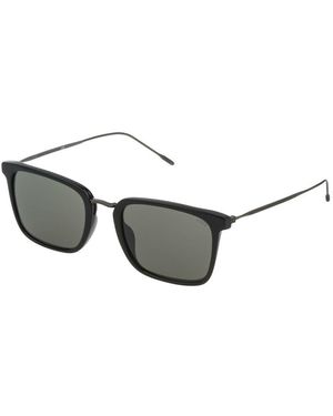 Lozza Black Acetate Sunglasses - Metallic