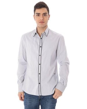 CoSTUME NATIONAL Light Blue Cotton Shirt