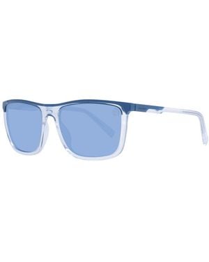 Timberland White Plastic Sunglasses - Blue