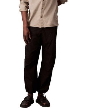 Calvin Klein Black Cotton Joggers (workout Pants)